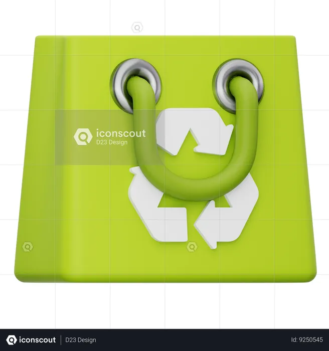 Eco Bag  3D Icon