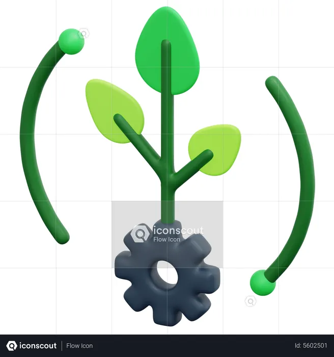Eco Cycle  3D Icon