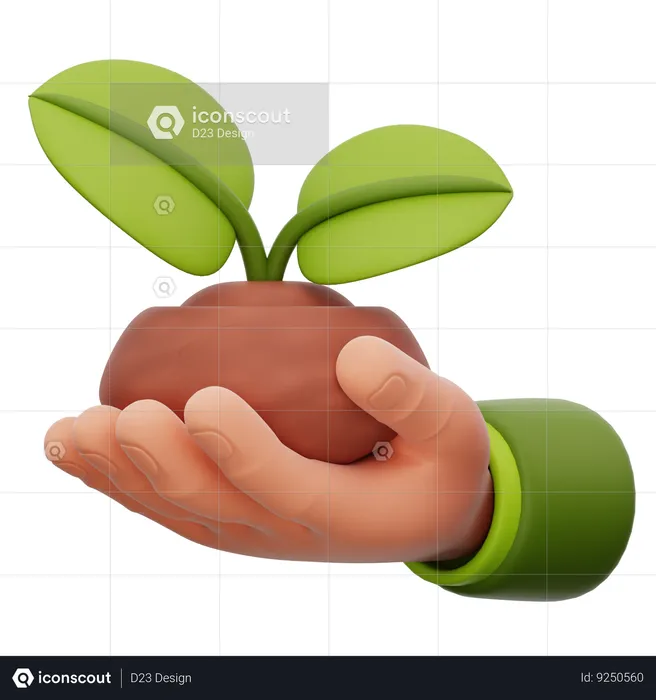 Eco Friendly  3D Icon