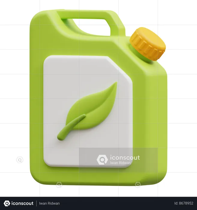 Eco Fuel  3D Icon