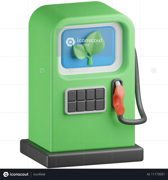 Eco Fuel  3D Icon