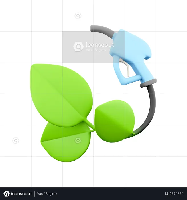 Eco Fuel  3D Icon