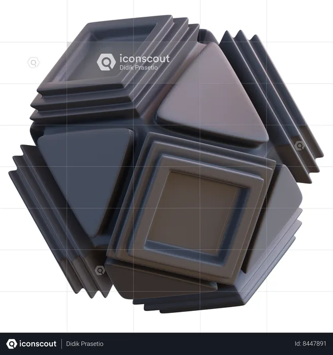 Eco Sphere  3D Icon