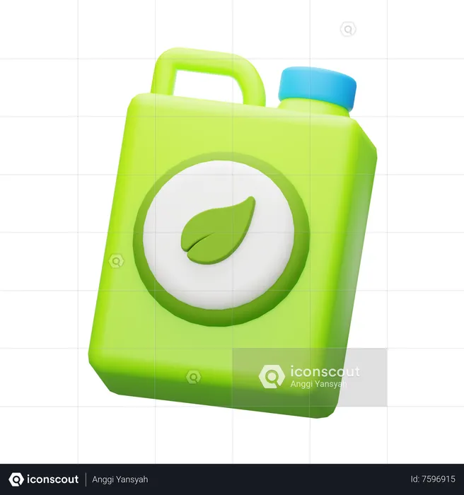 Combustível ecológico  3D Icon