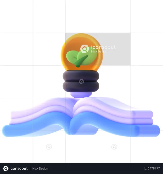 Ecological Idea  3D Icon