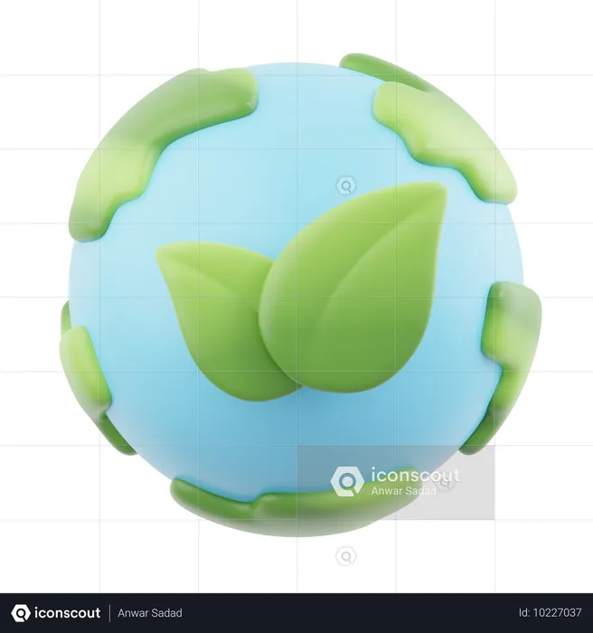 Écologie  3D Icon