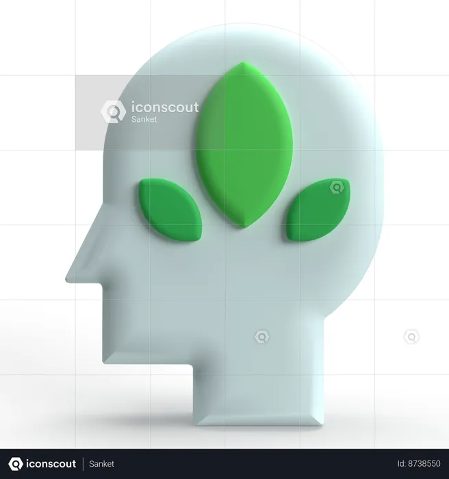 Écologisme  3D Icon