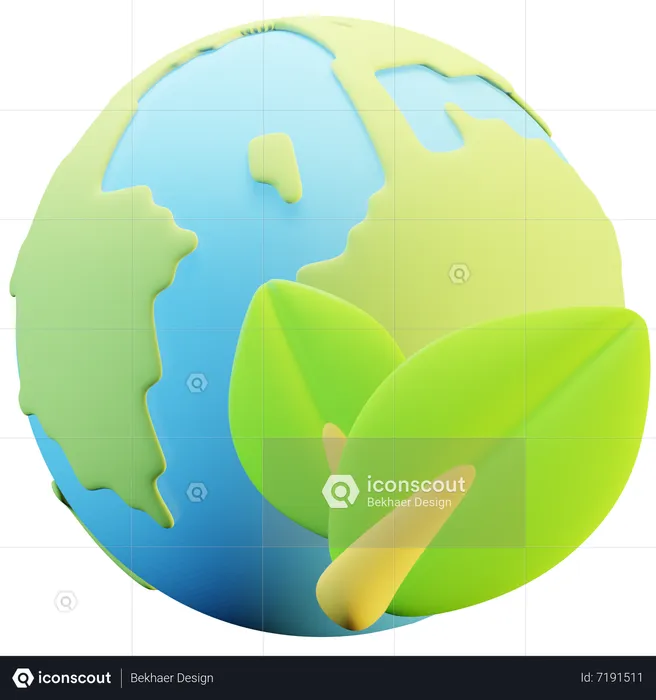 Ecology  3D Icon