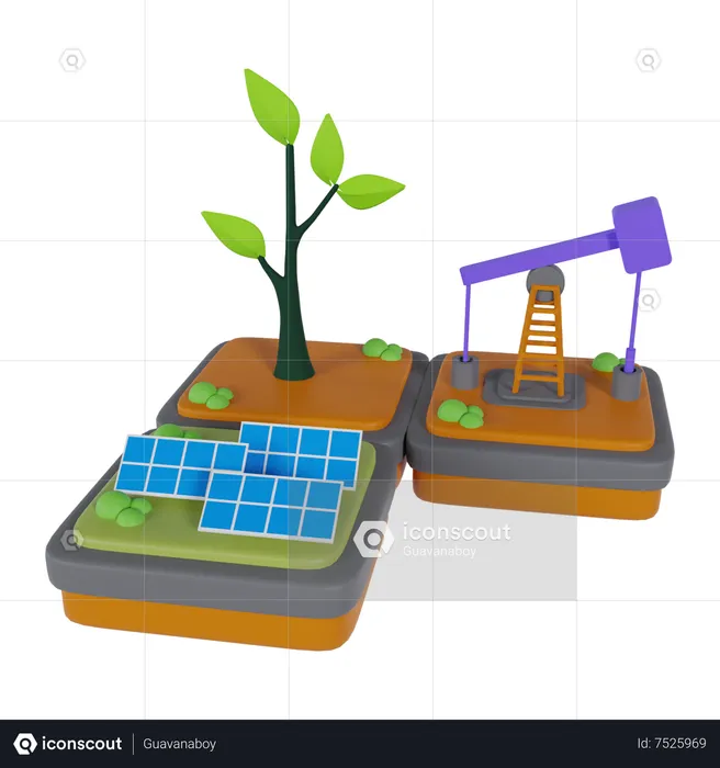 Ecology  3D Icon