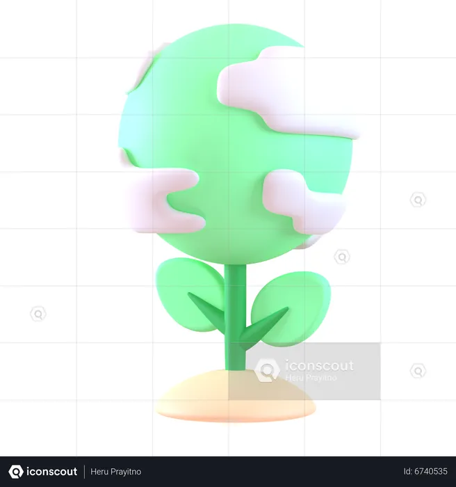 Ecology  3D Icon