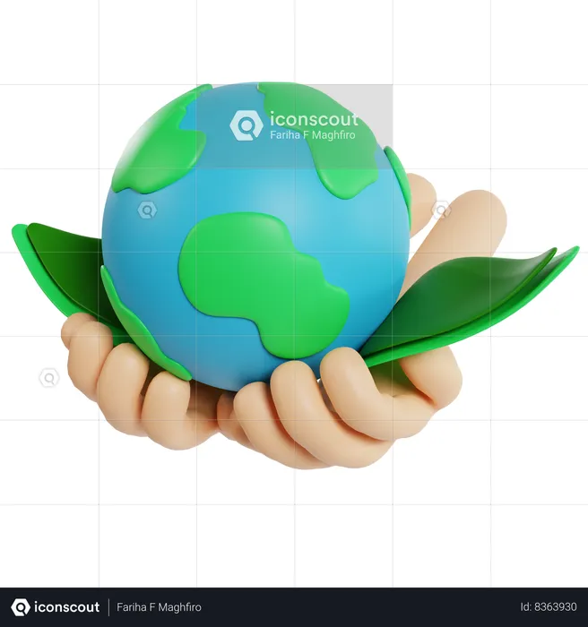 Ecology And Conservation  3D Icon
