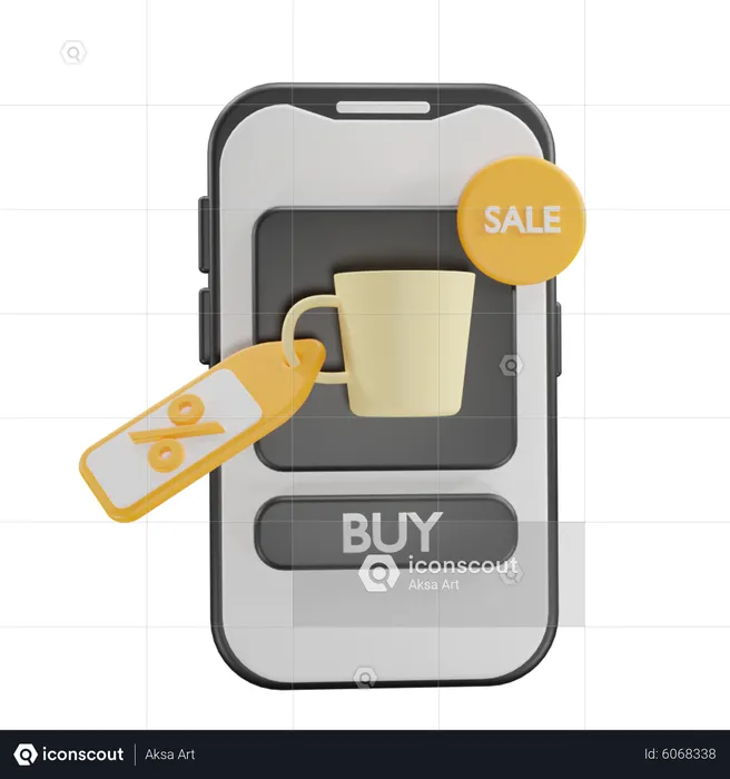Ecommerce Marketing  3D Icon