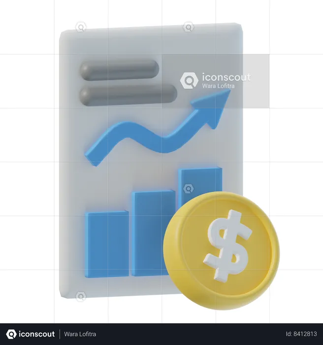 Economia  3D Icon