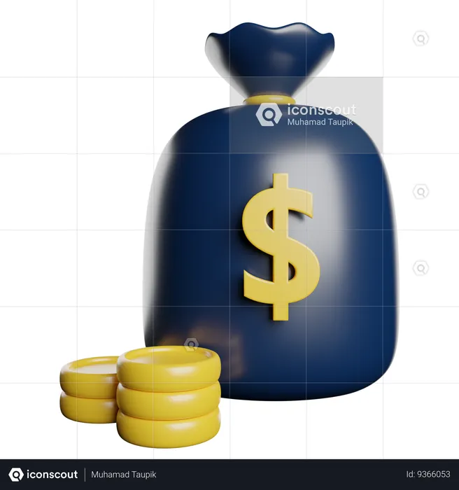 Economic  3D Icon
