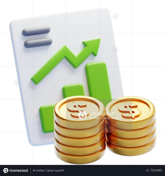 ECONOMICS  3D Icon