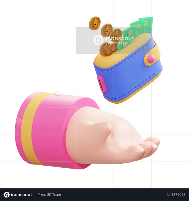 Économies d'argent  3D Icon