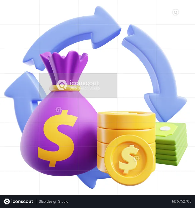 Economy Recovery  3D Icon