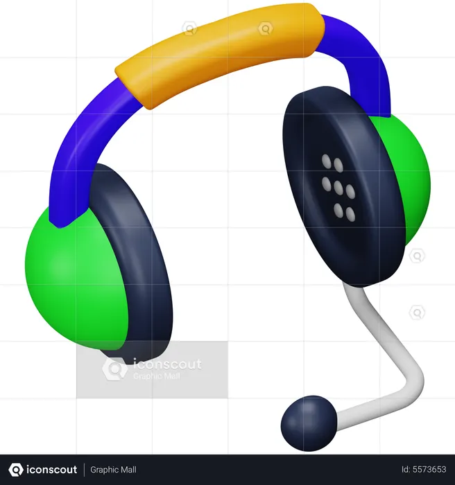 Écouteurs  3D Icon