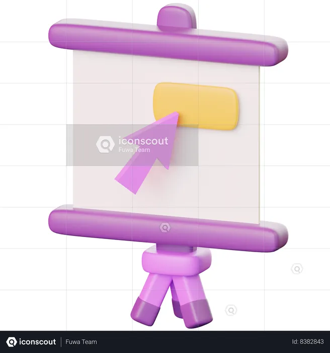 Écran de présentation  3D Icon