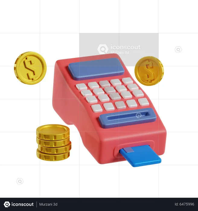 Edc Machine  3D Icon