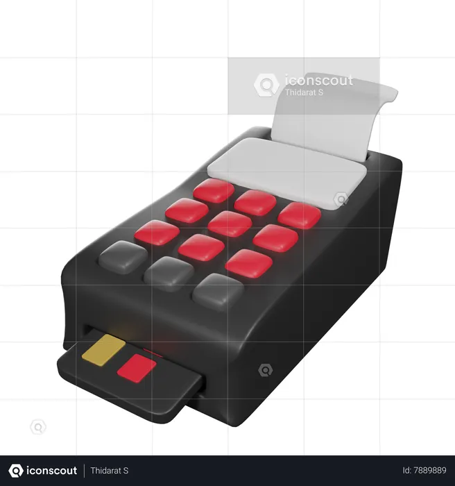 Edc Machine  3D Icon