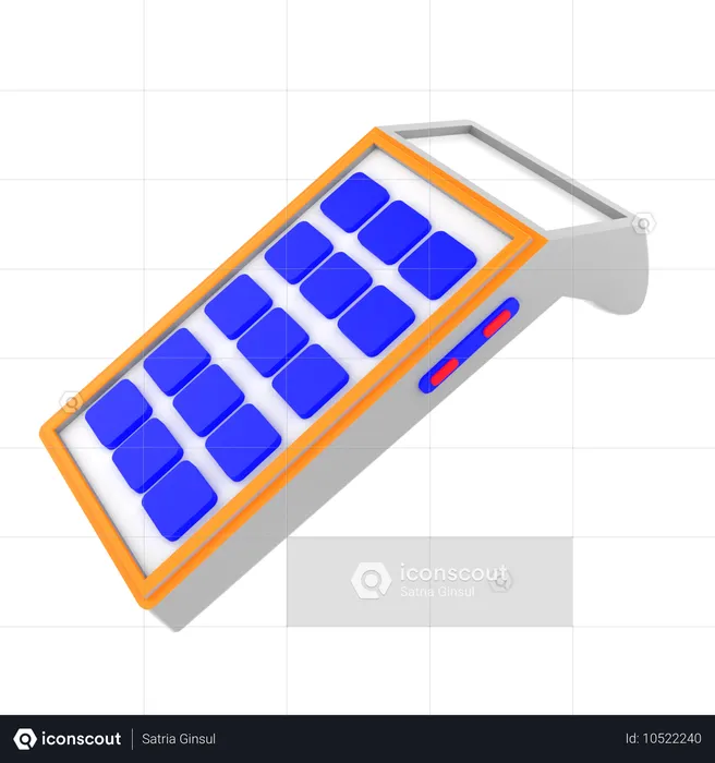 Máquina edc  3D Icon