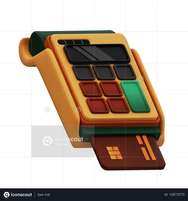 EDC-Maschine  3D Icon