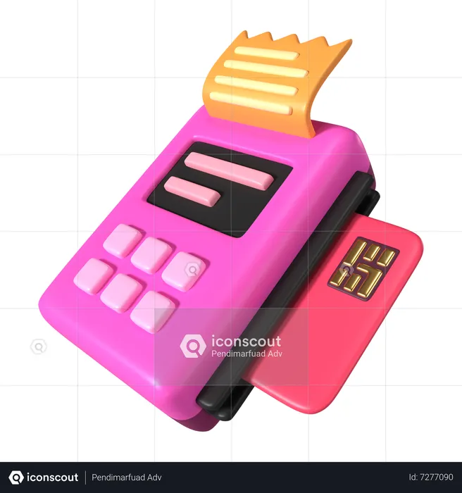 EDC-Maschine  3D Icon