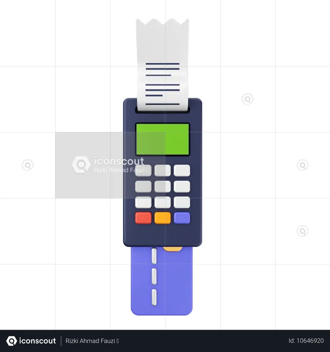 Edc Payment  3D Icon