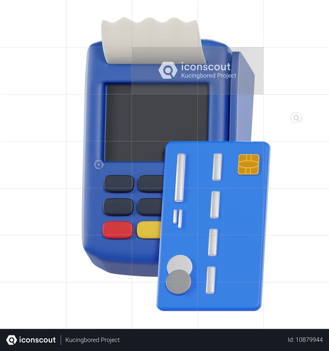 Edc Payment  3D Icon