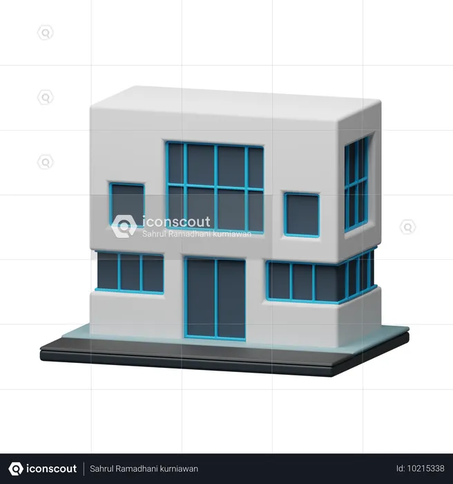 Edificio de la clínica  3D Icon