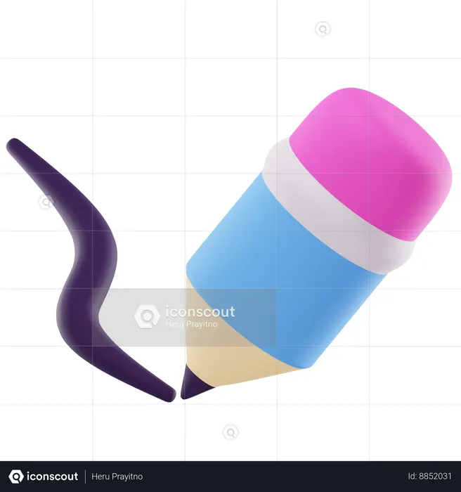 Editing tool  3D Icon