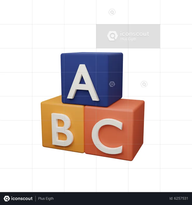 Education Block  3D Icon