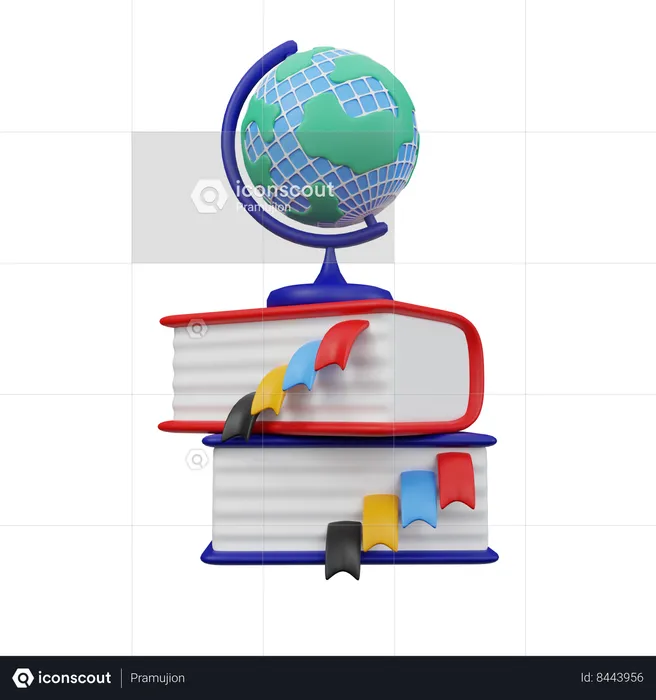 Éducation mondiale  3D Icon