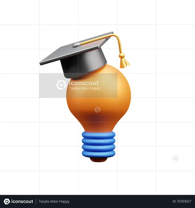 Education Idea  3D Icon