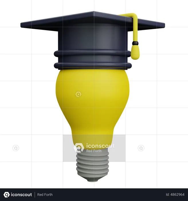 Education Knowledge  3D Icon