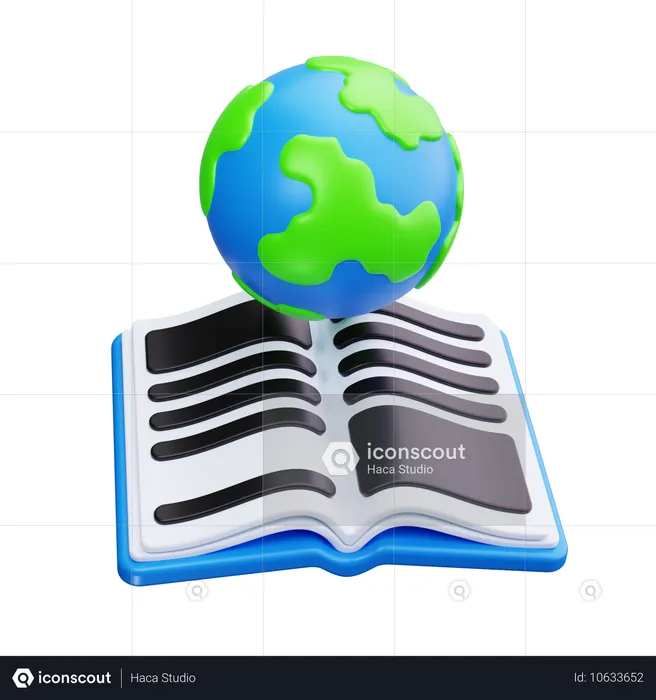 Éducation mondiale  3D Icon