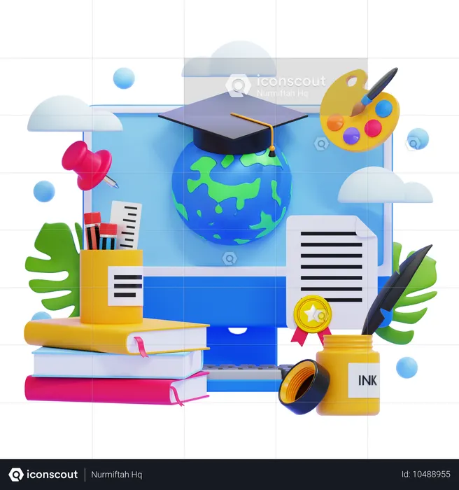 Education Skills  3D Icon