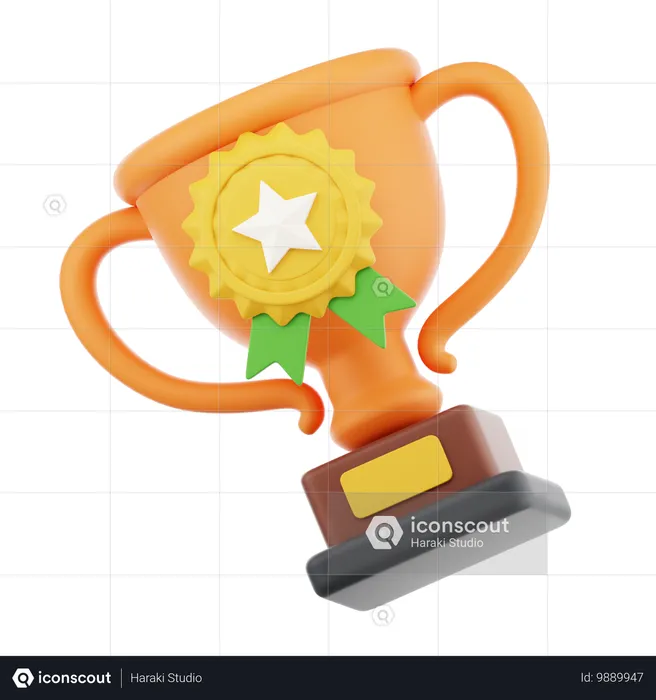 Trophée de l'éducation  3D Icon