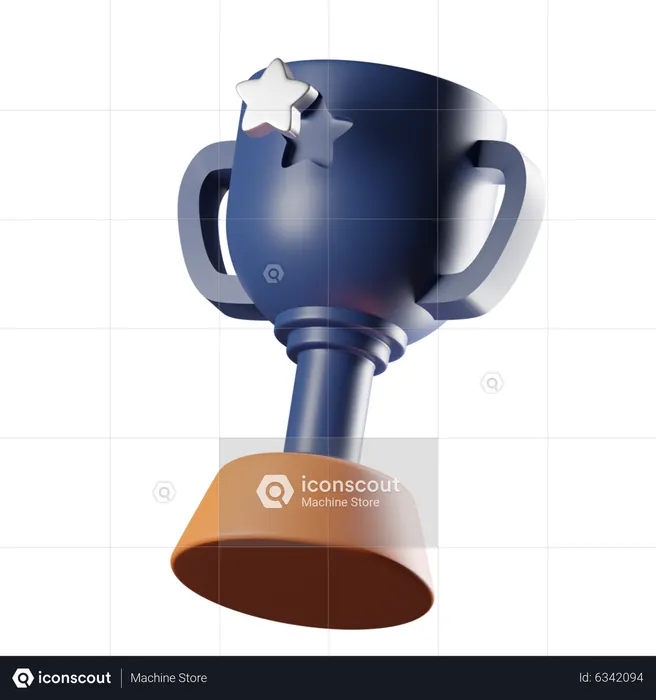 Education Trophy  3D Icon