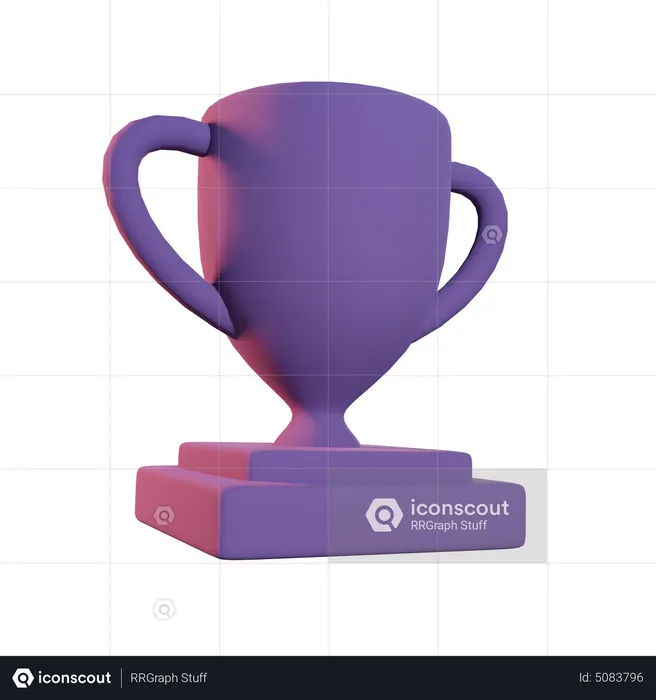Education Trophy  3D Icon