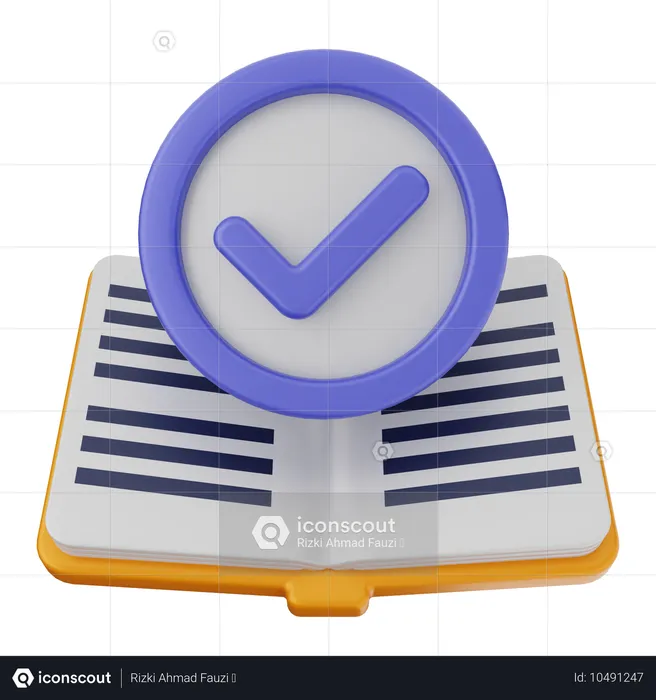 Education Verification  3D Icon