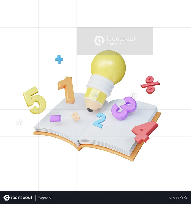 Educational Idea  3D Icon