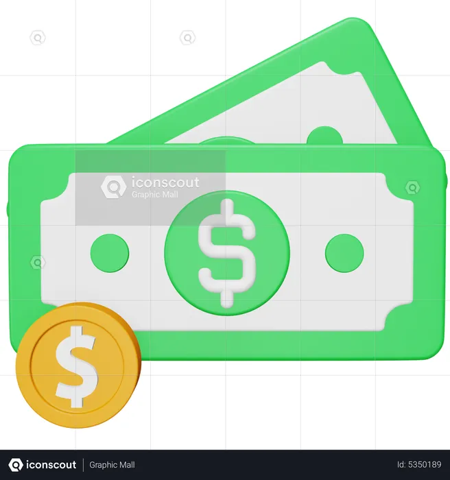 Dinero  3D Icon