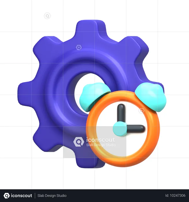 Effizienz  3D Icon