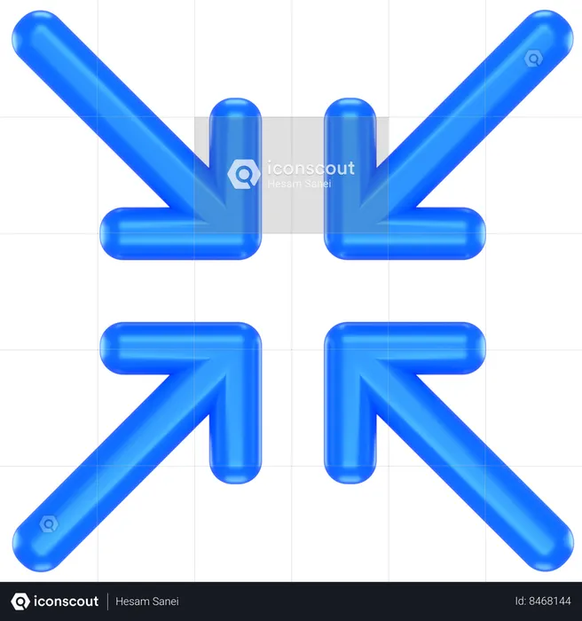 Effondrement  3D Icon