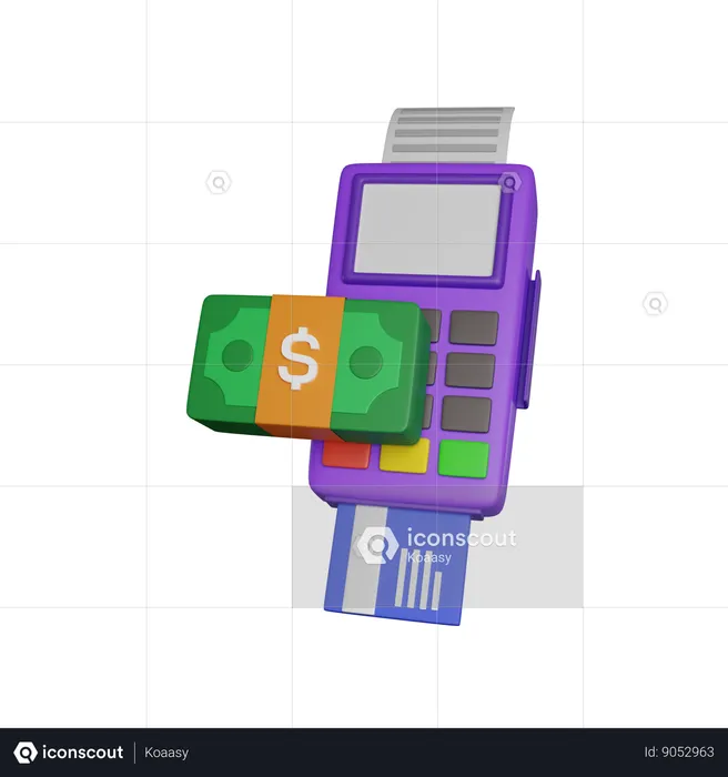 Tipo de pagamento eftpos  3D Icon