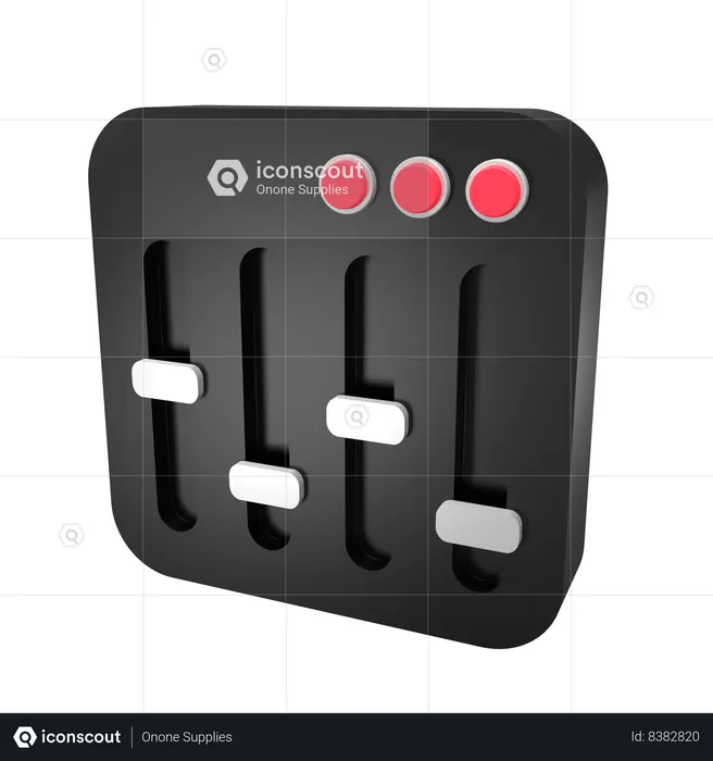 Égaliseur de volume  3D Icon