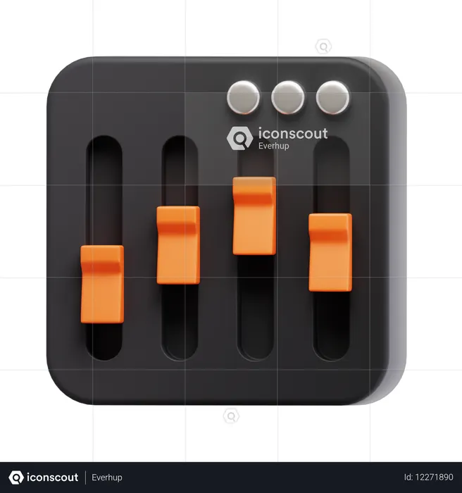 Égaliseur de volume  3D Icon