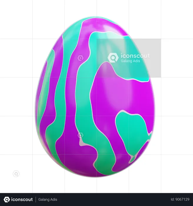 Egg 2  3D Icon